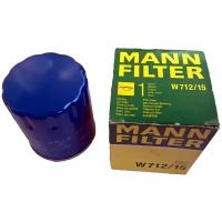 Масляный фильтр MANN-FILTER W 712/15