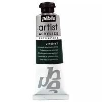 Краски акриловые PEBEO Artist Acrylics extra fine №2 37 мл 907-219 фталоцианин изумрудный