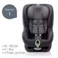 Автокресло группа 1 (9-18 кг) Britax Roemer King II LS, Storm Grey black series