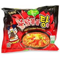 Лапша Samyang Hot Chicken Ramen / Самоянг Острая со вкусом Тушенной Курицы 145 г. (Корея)