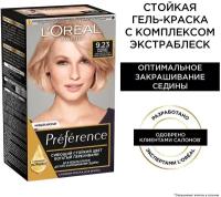 L'Oreal Preference Стойкая краска для волос, оттенок 9.23, Розовая Платина