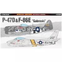 Модель для сборки P-47D & F-86E 'Gabreski' Special Edition (1:72)
