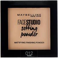 Maybelline New York Face Studio пудра компактная Setting Powder матирующая фиксирующая 1 шт