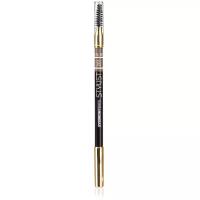 Карандаш для бровей с щеточкой Triumph Eyebrow Pencil Stylist 201 пепельный блонд