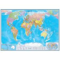 Атлас Принт Карта Мира политическая (4607051072114), 143 × 143 см
