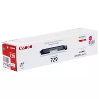 Картридж Canon 729M (4368B002), 1000 стр, пурпурный