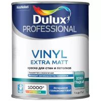 Краска для стен и потолков водно-дисперсионная Dulux Vinyl Extra Matt матовая база BW 1 л
