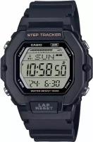 Наручные часы CASIO Standard LWS-2200H-1A, черный, серый