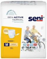 Трусы - подгузники впитывающие для взрослых Seni ACTIVE NORMAL medium (обхват 80-110 см), 30 шт