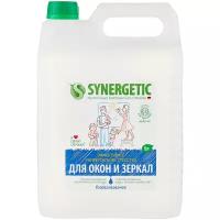 Средство для мытья стекол, зеркал и бытовой техники SYNERGETIC, 5 л