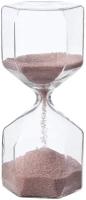 TILLSYN тиллсюн декоративные песочные часы 16 см прозрачное стекло/светло-розовый
