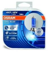 H7 12V (55W) Лампа COOL BLUE HYPER PLUS 2шт. Двойная кор, 62210CBBHCB OSRAM 62210CBB-HCB