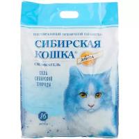 Сибирская Кошка Элита силикагелевый наполнитель для кошек 16л