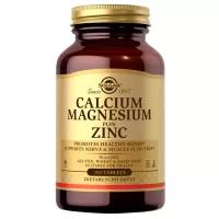 Solgar Calcium Magnesium Plus Zinc таб., 100 г, 100 шт