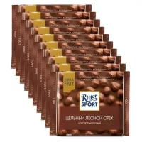 Шоколад Ritter Sport Extra Nut молочный цельный лесной орех