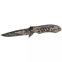 Складной нож ЗУБР Охотник 205 мм лезвие 90 мм цельнометаллический 47702