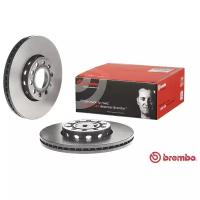 Комплект тормозных дисков передний brembo 09.5745.21 для Skoda, Audi, SEAT (2 шт.)