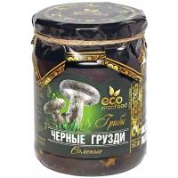 Грибы Грузди черные соленые, 520г ECOFOOD