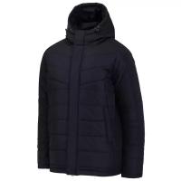 Куртка Jogel CAMP Padded Jacket, средней длины, силуэт прямой, регулируемый край, регулируемый капюшон, карманы, ветрозащитная, водонепроницаемая, утепленная