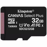 Карта Памяти micro SDHC 32Gb Kingston Canvas Select Plus 100/10 Mb/s