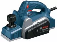 Сетевой электрорубанок BOSCH GHO 6500, 650 Вт синий