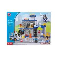 Конструктор KIDS HOME TOYS Полицейский участок, 90 деталей