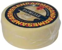 Сыр твердый Мир вкуса Пармезан 40% весовой