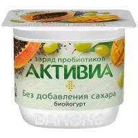 Активиа йогурт виноград, манго, папайя, семена чиа, 2.9%, 150 г