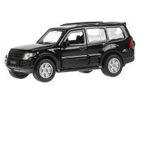 Внедорожник ТЕХНОПАРК Mitsubishi Pajero (SB-17-61-MP(N)-WB) 1:132, 12 см, черный