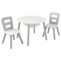 Комплект KidKraft круглый стол + 2 стула (26165_KE, 26166_KE, 27027_KE)