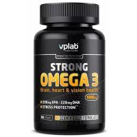 Омега жирные кислоты vplab Strong Omega-3 (60 капсул)