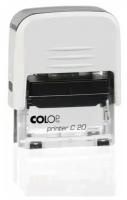 Оснастка автоматическая для штампа Colop Printer 20C, 38 х 14 мм, белая