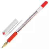 MunHwa Ручка шариковая MC Gold, 0.5 мм (BMC-01/02/03/04/10/12), BMC-03, красный цвет чернил, 1 шт