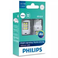 Лампа Светодиодная W21w W3x16d 12V 2.5W 6000 ( 1Комплект) Philips арт. 11065ULWX2