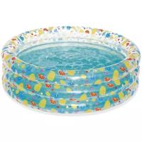 Детский бассейн Bestway Transparent Sea Life 51048