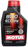 Синтетическое моторное масло Motul 8100 Eco-lite 5W30, 1 л, 1 шт