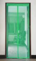Магнитная антимоскитная сетка для двери, зеленая