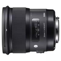 Объектив Sigma AF 24mm f/1.4 DG HSM Art Sony E, черный