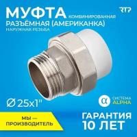 Муфта RTP, 1064, DN 25 мм, резьба 1