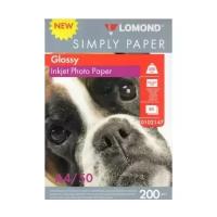 Бумага Lomond Simply Papers A4 0102147, 200 г/м², 50 л, белый