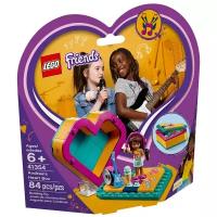 Конструктор LEGO Friends 41354 Шкатулка-сердечко Андреа, 84 дет