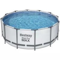 Бассейн Bestway Steel Pro MAX 56420, с набором, 366х122 см