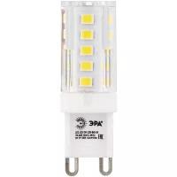Лампа светодиодная JCD-5w-220V-corn ceramics-840-G9 400лм, ЭРА Б0027864 (1 шт.)