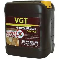 VGT пропитка Состав защитный Против Жука, 5 кг, бесцветный