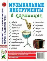 Музыкальные инструменты в картинках. Наглядное пособие для педагогов, логопедов (Гном)