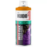 KUDO KU5307 жидкая резина оранжевая DECO FLEX 520МЛ аэрозоль