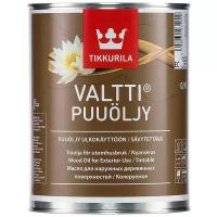Масло-воск Tikkurila Valtti Puuöljy, бесцветный, 0.9 л