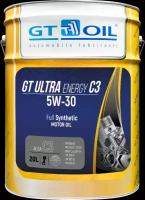 Масло моторное 5w30 gt oil 20л синтетика gt ultra energy c3 gt oil 8809059407943