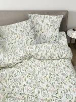 Комплект постельного белья Feresa 2х спальный, Бязь, наволочки 70x70 цветы