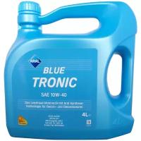 Масло моторное ARAL BLUE TRONIC 10W40 полусинтетика 4 л 1592b8